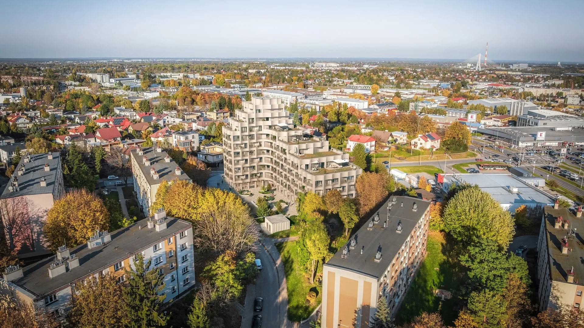 Projekt bloku przy Broniewskiego