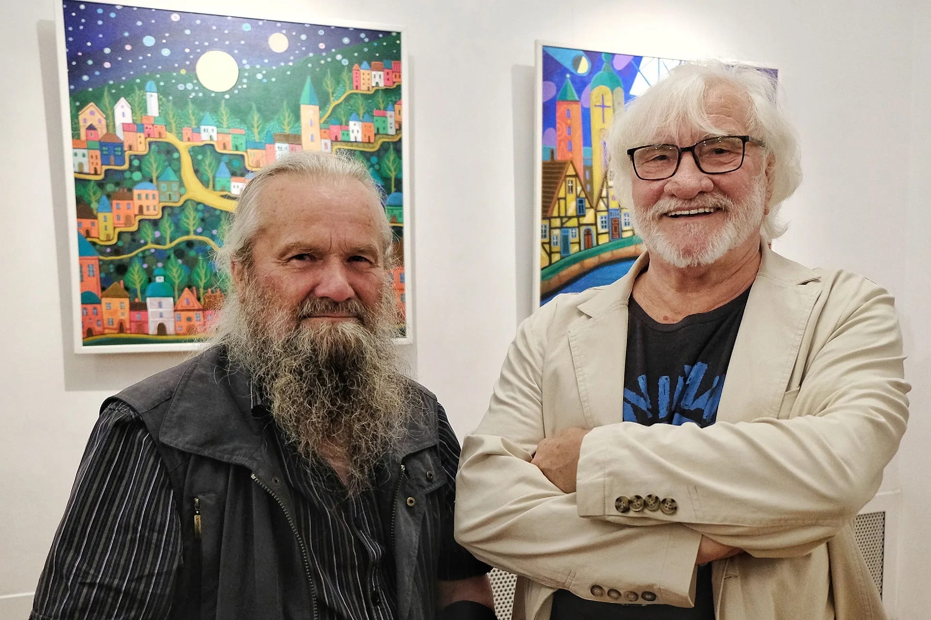 Maksymilian Starzec i Ryszard Dudek