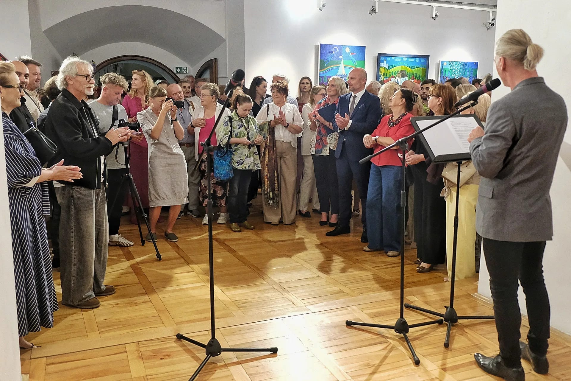 Wernisaż w BWA - Kuchniak, Hejnowicz i Krupa