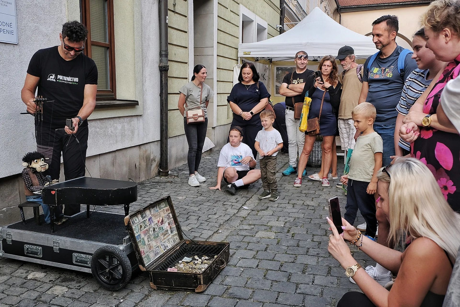 Artyści na Jarmarku Bardejowskim na Słowacji
