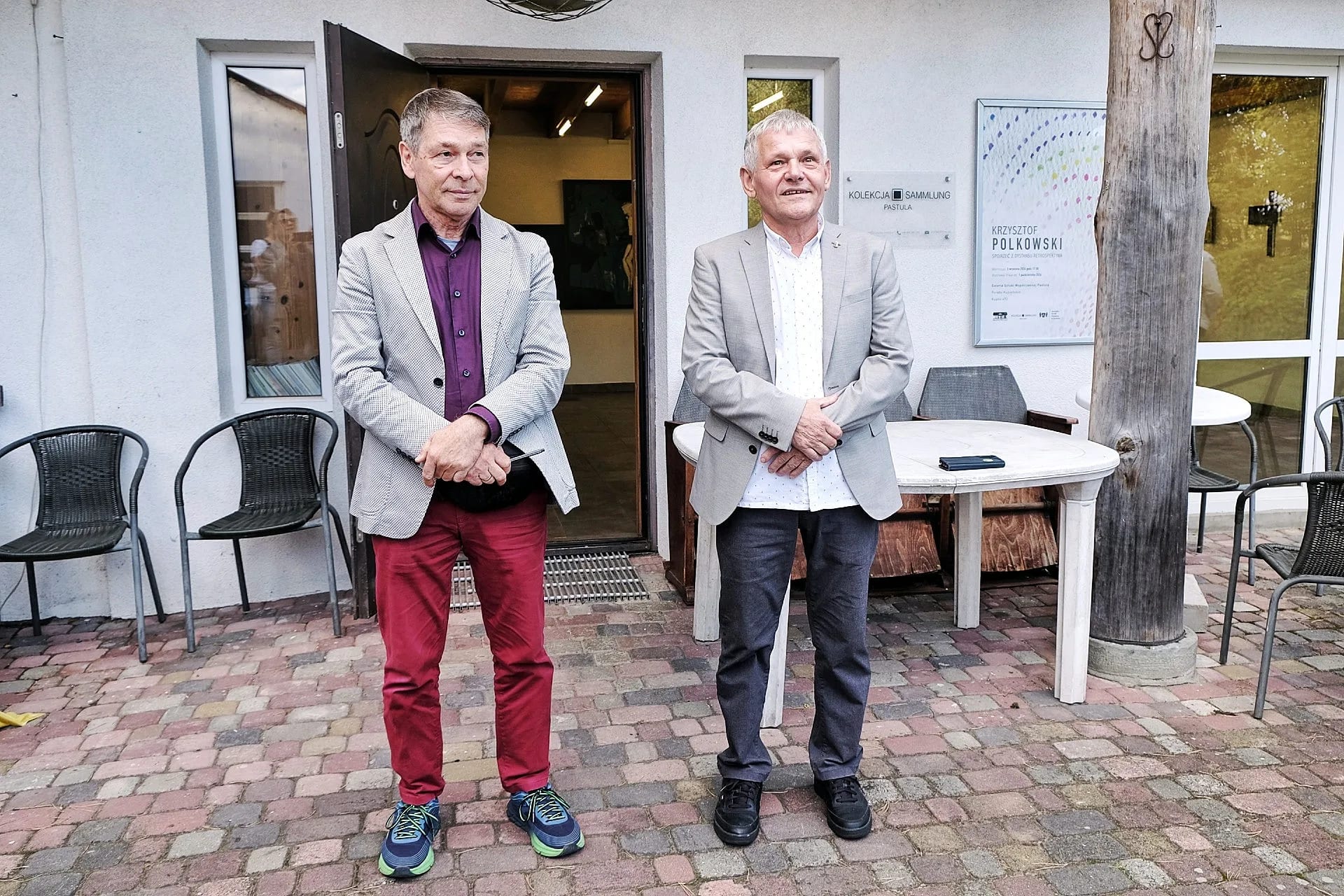 Krzysztof Polkowski i Jan Pastuła