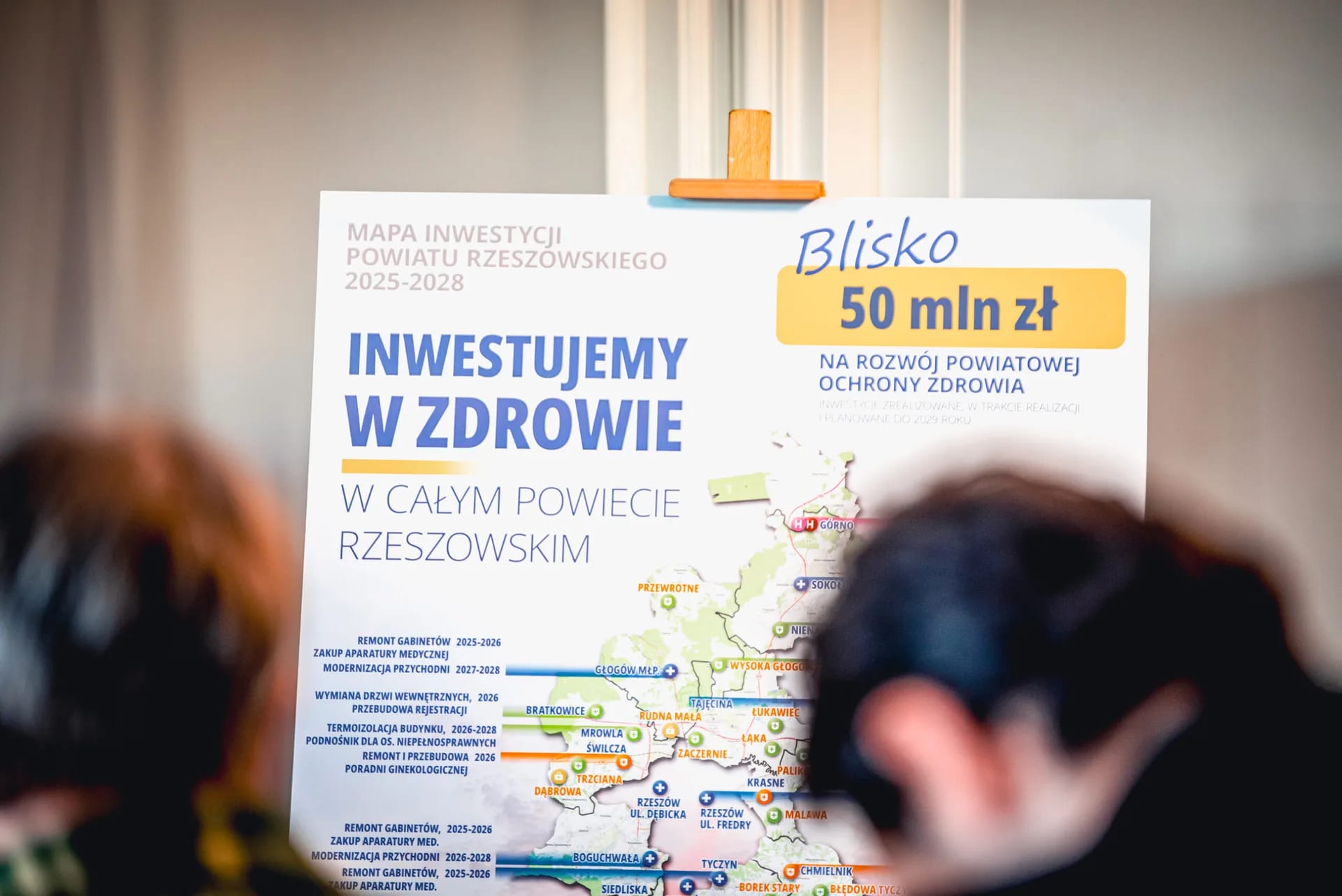 konferencja pieniadze na zdrowie powiat rzeszowski