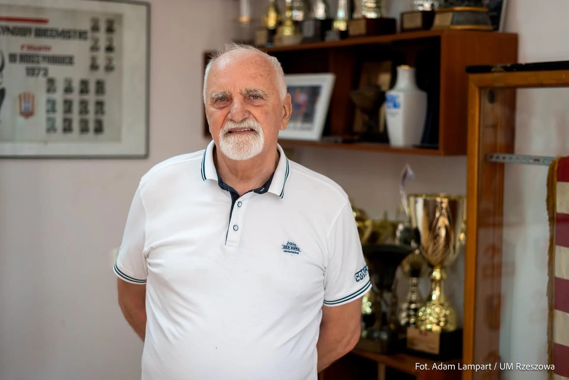 Trener Janusz Mazur