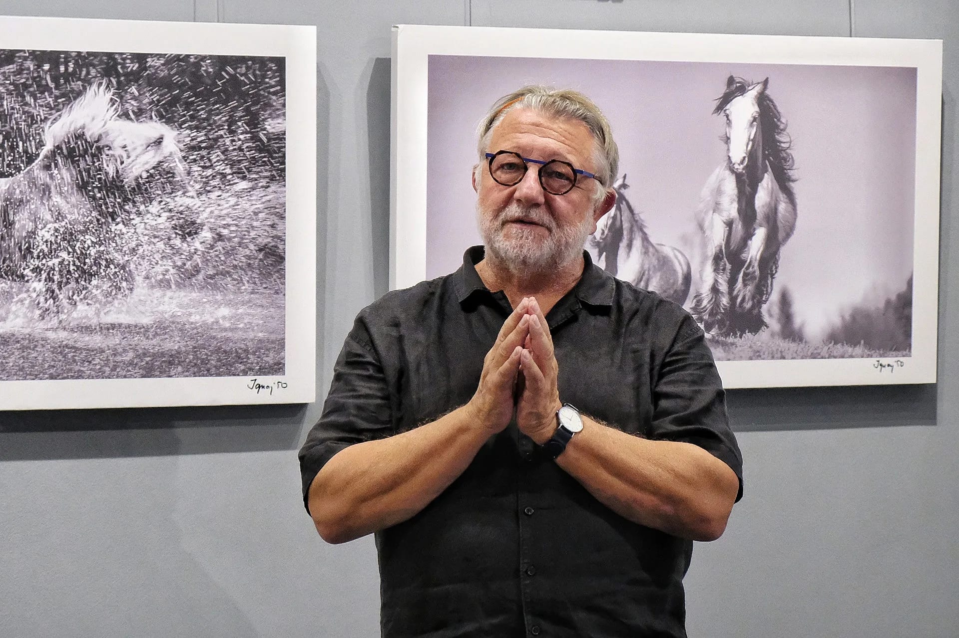 Ignacy50 na wernisażu w Rzeszowie