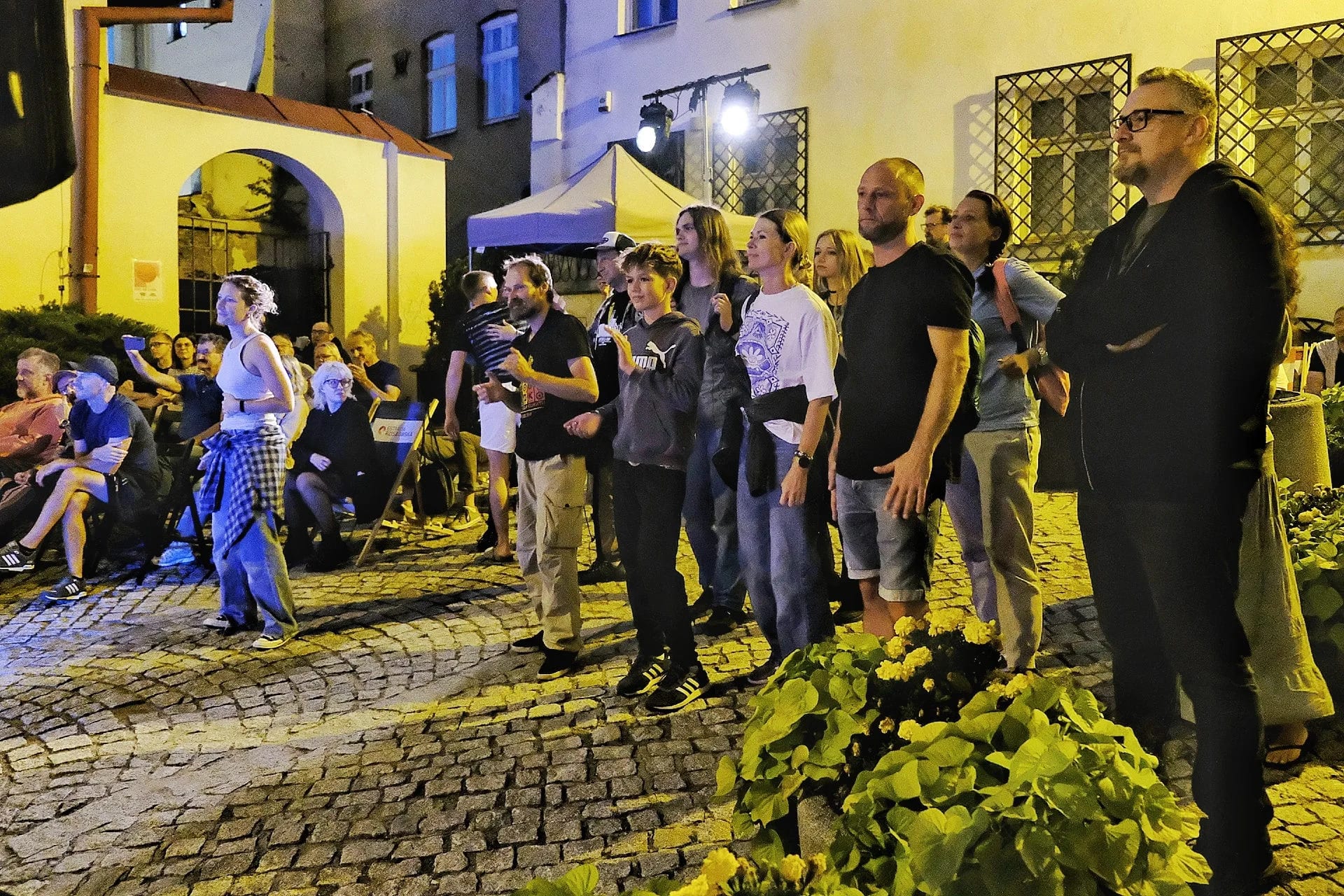 Koncert na skwerze Króla Kazimierza 25