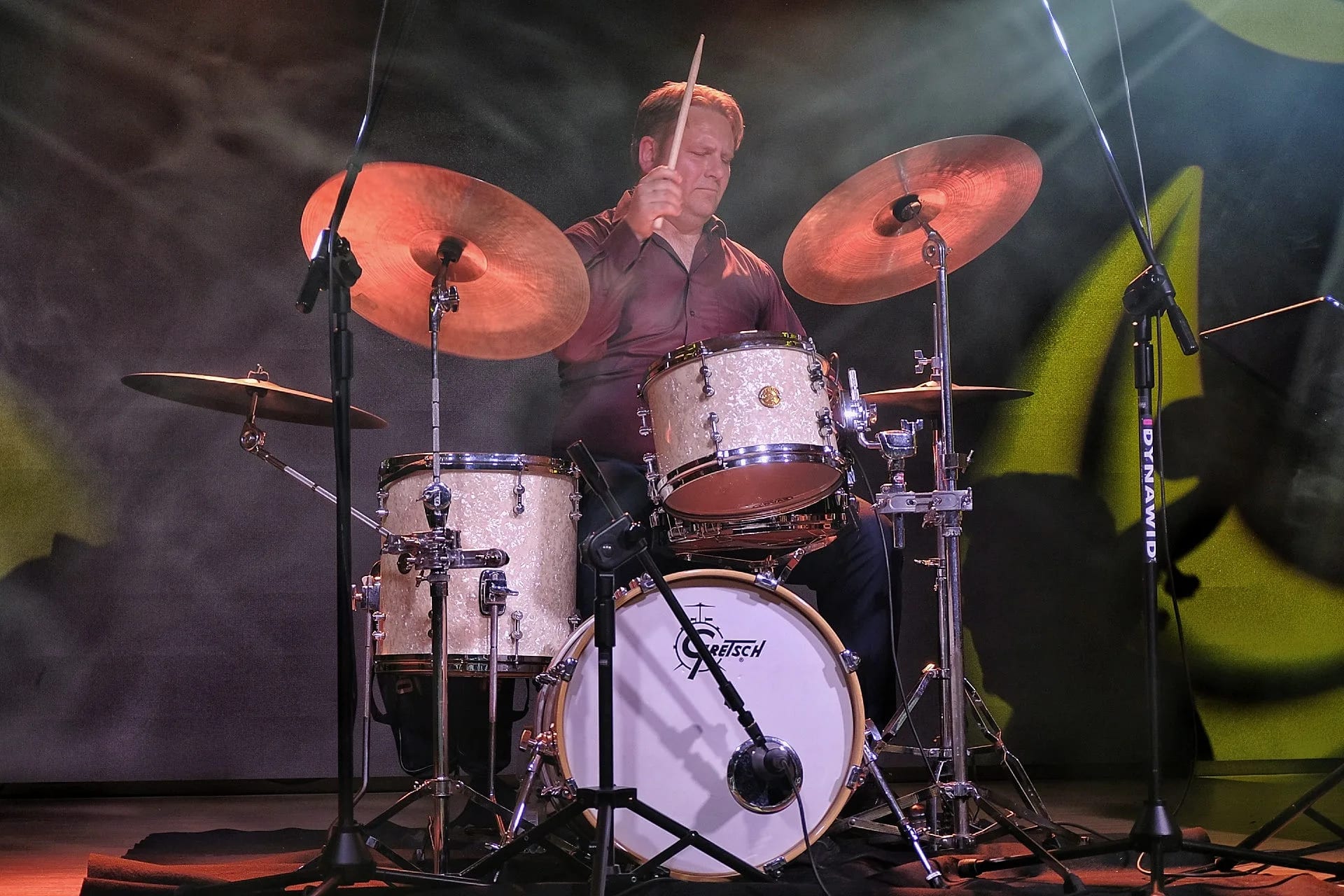 Ceniony perkusista Adam Golicki