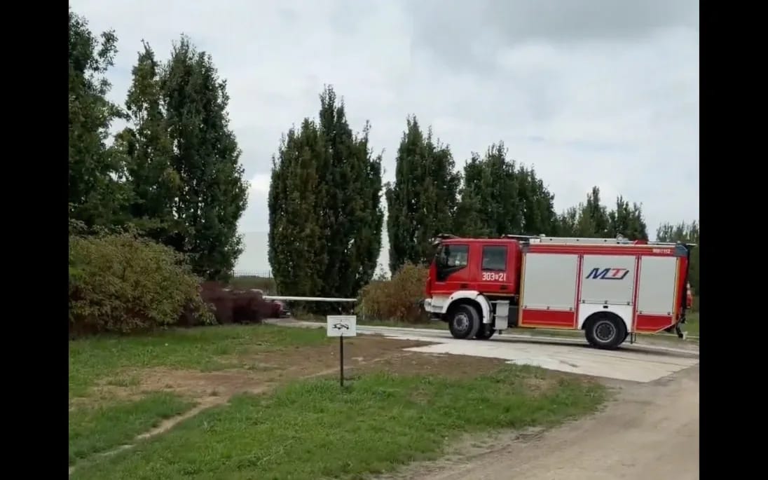 Straża pożarna nie może przejechać łacznikiem na osiedlu Miłocin