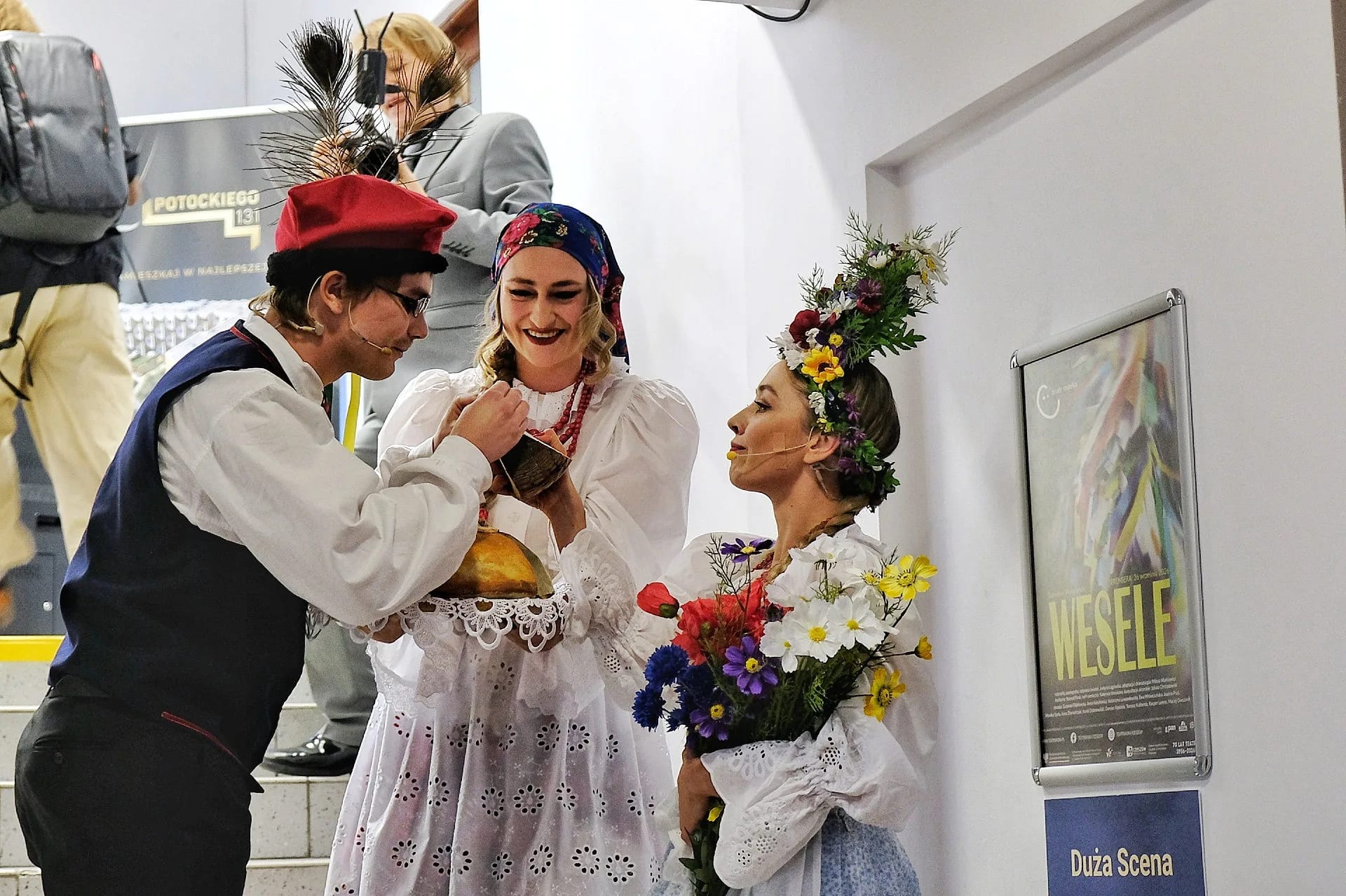 Spektakl "Wesele" w Teatrze Maska w Rzeszowie