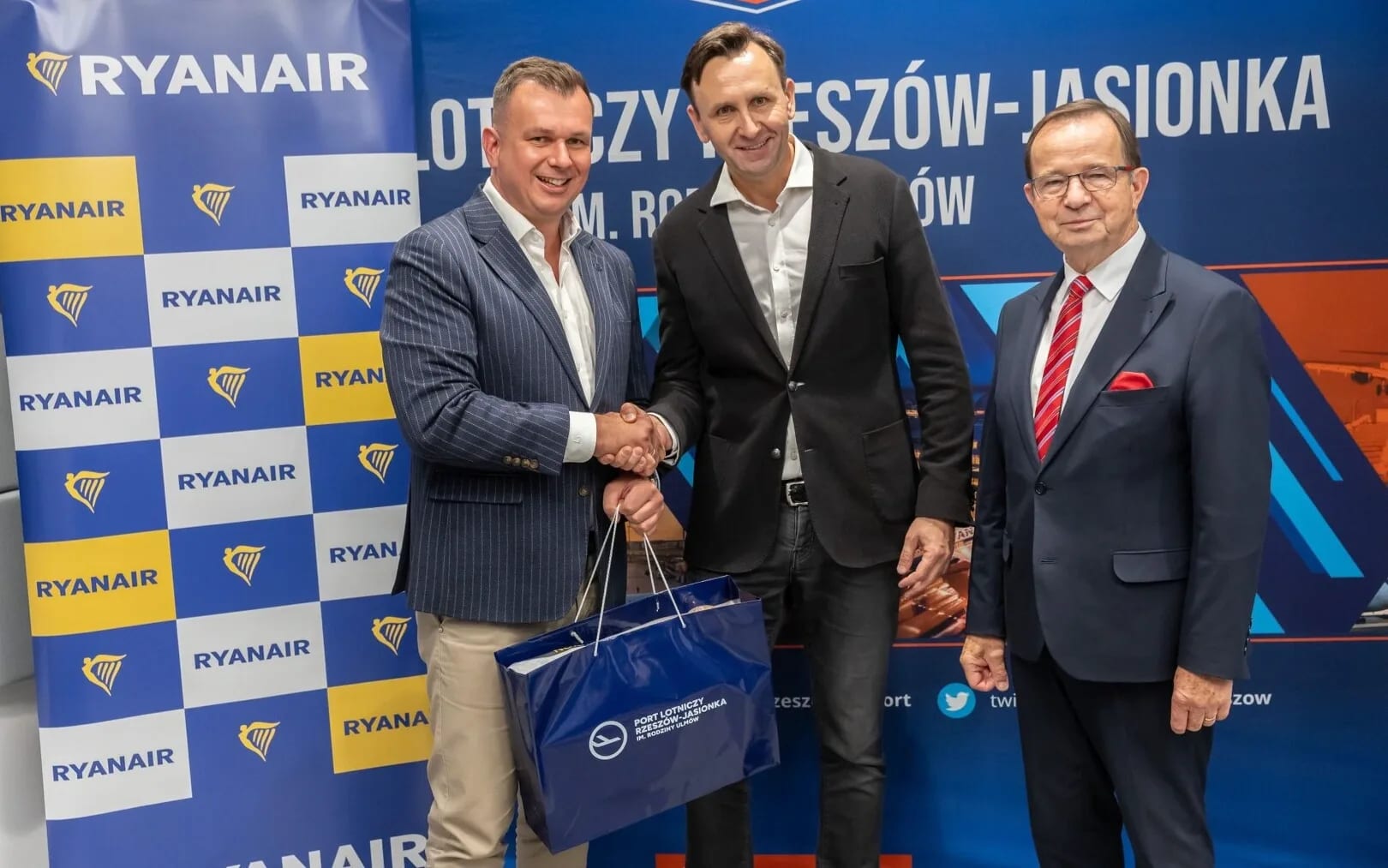 konfa ryanair jasionka