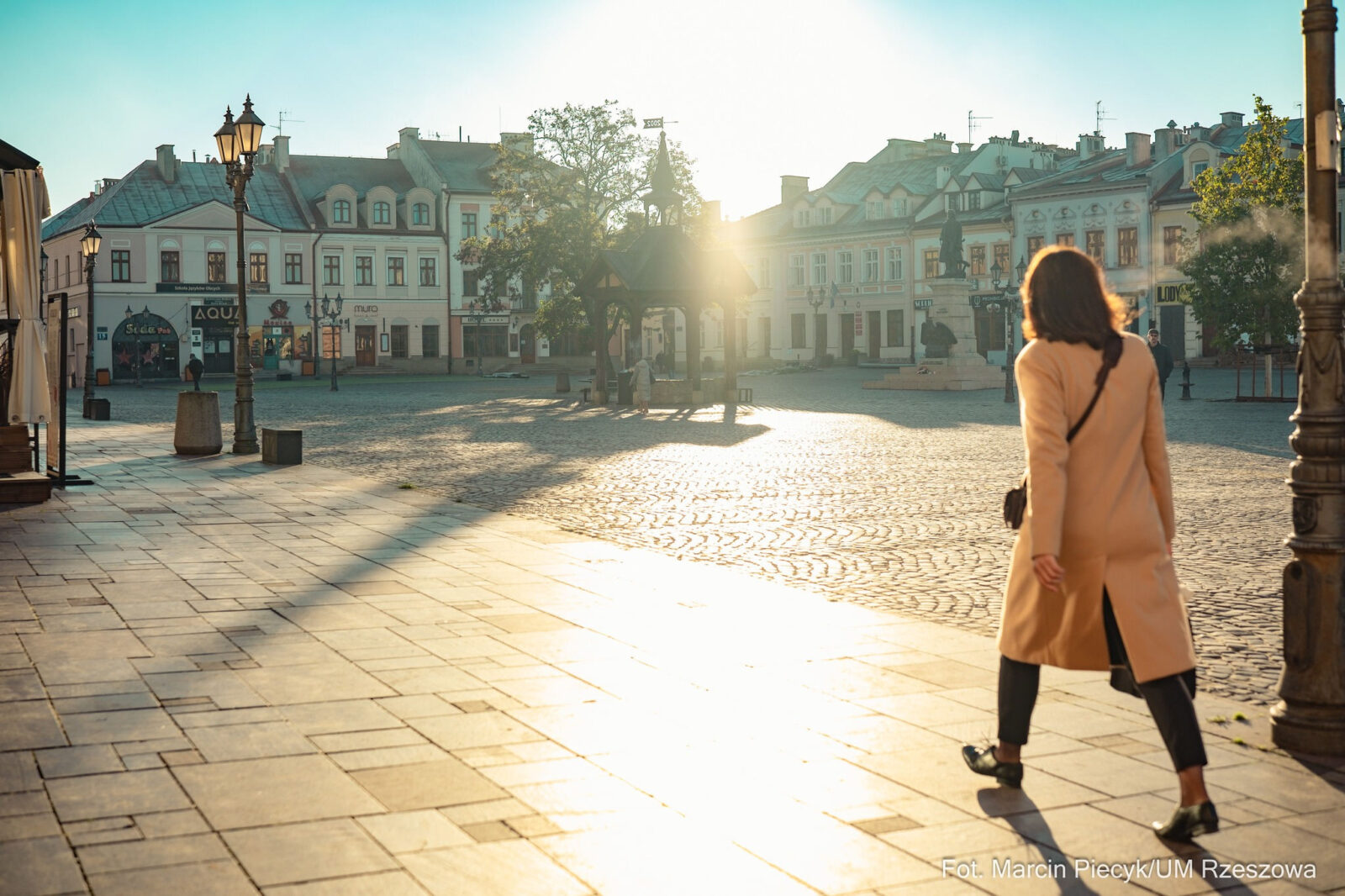 Rynek w Rzeszowie bez ogródków piwnych