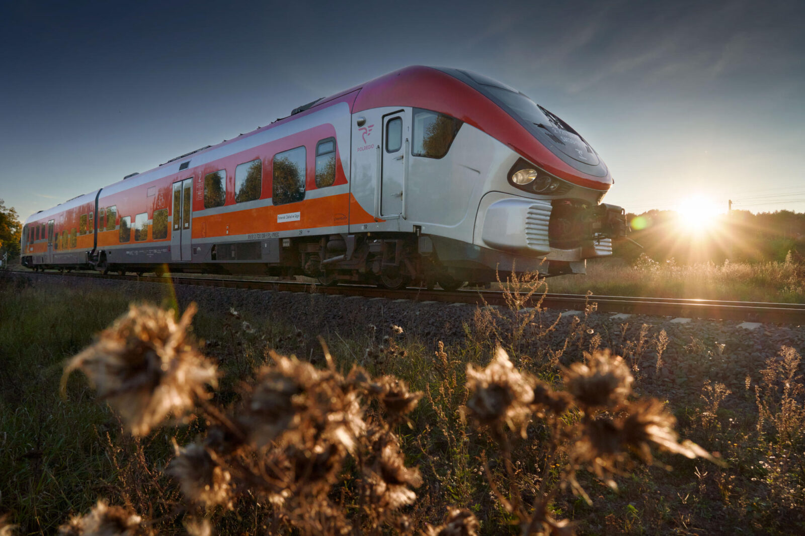 Rzeszów - Ustrzyki Dolne. Tę trasę pociągiem Polregio przejedziemy wkrótce bezpośrednio.