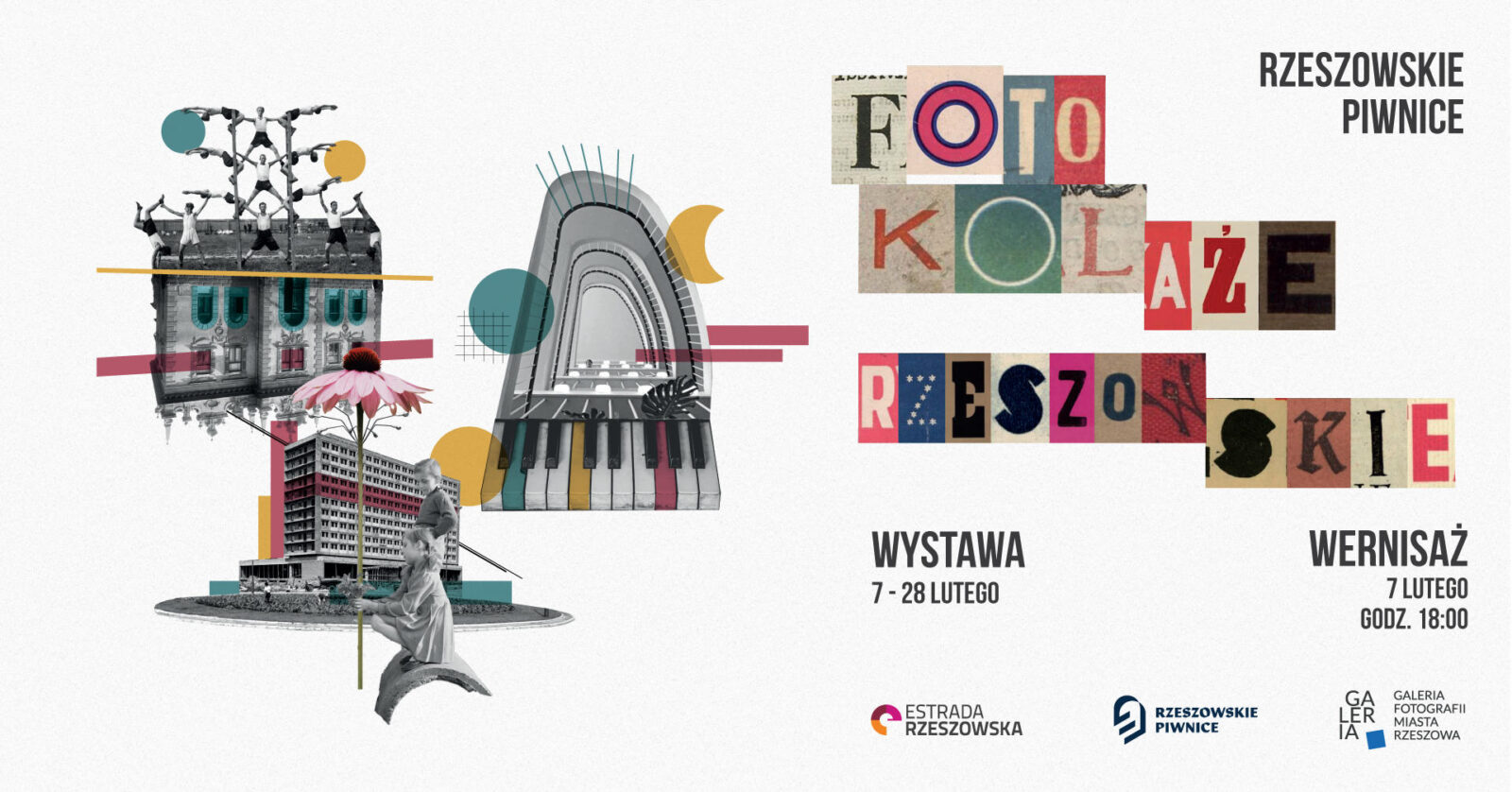 Fotokolaże Rzeszowskie do końca lutego obejrzeć można w Rzeszowskich Piwnicach.
