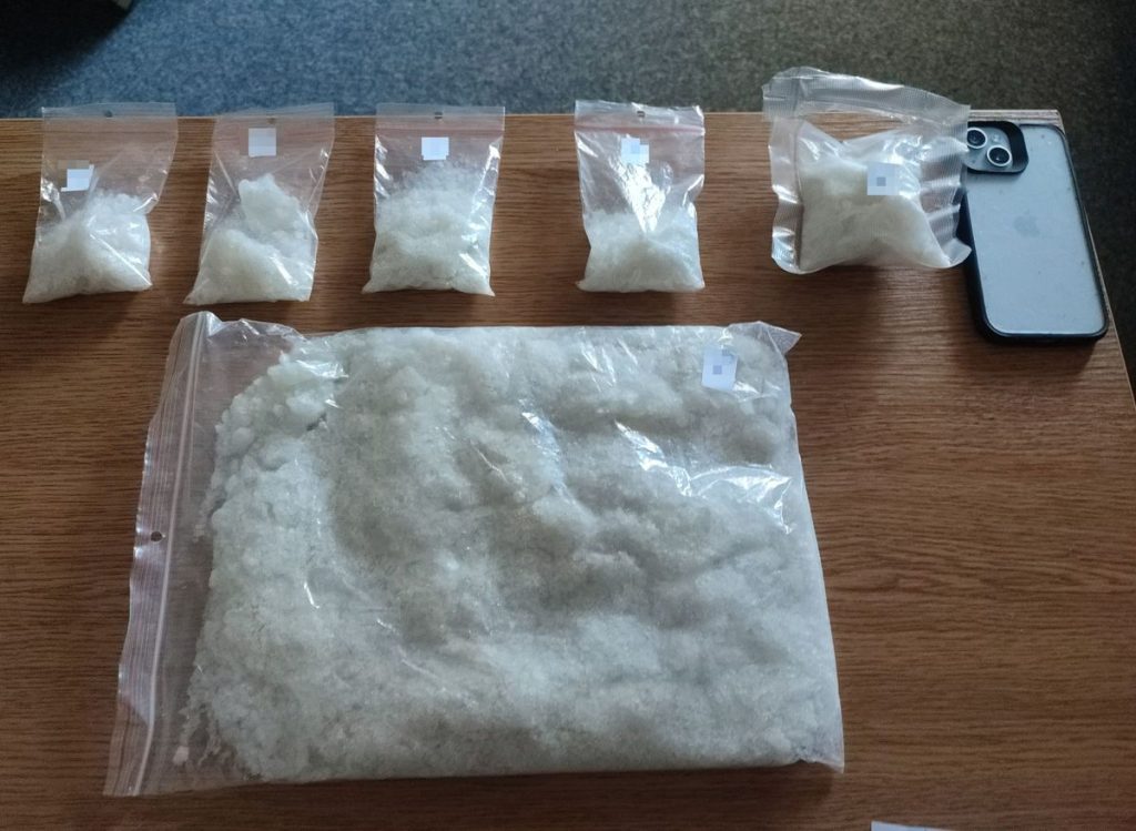 Ponad kilogram mefedronu zabezpieczony przez kryminalnych z Rzeszowa.