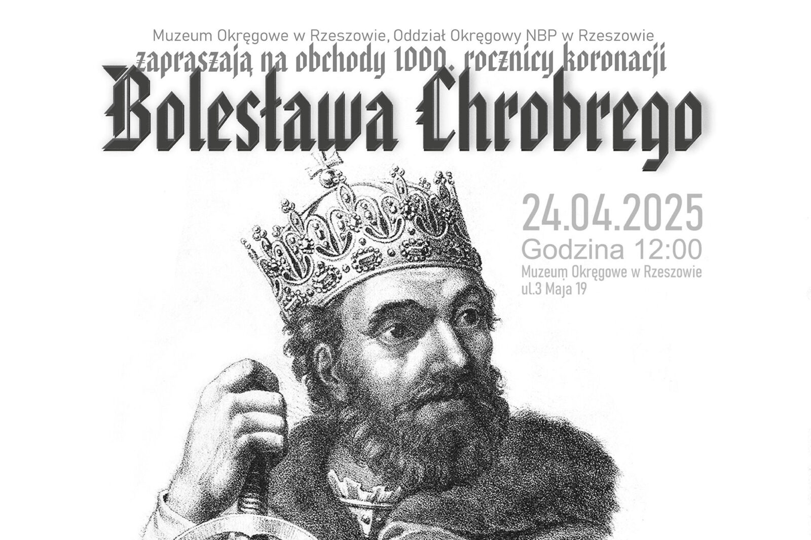 Obchody koronacji Bolesława Chrobrego rozpoczną się w samo południe