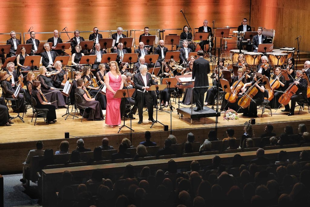 Rachel Willis-Sorenen i Placido Domingo