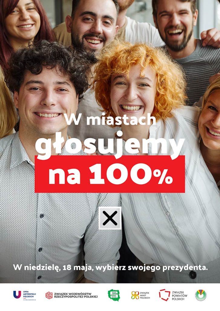 plakat zachęcający do głosowania