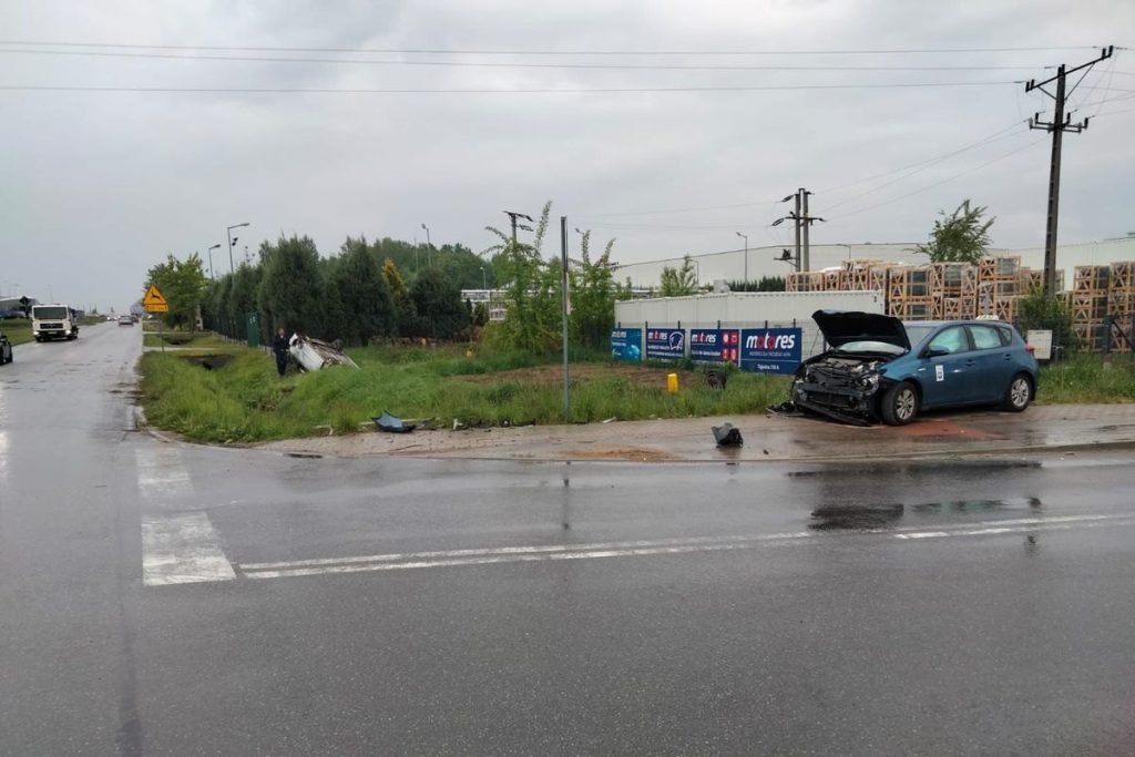 14 maj 2025. Wypadek w Tajęcinie w powiecie rzeszowskim