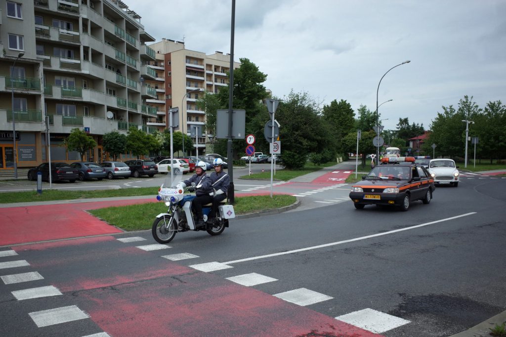 Zabytkowe pojazdy na ulicach Rzeszowa