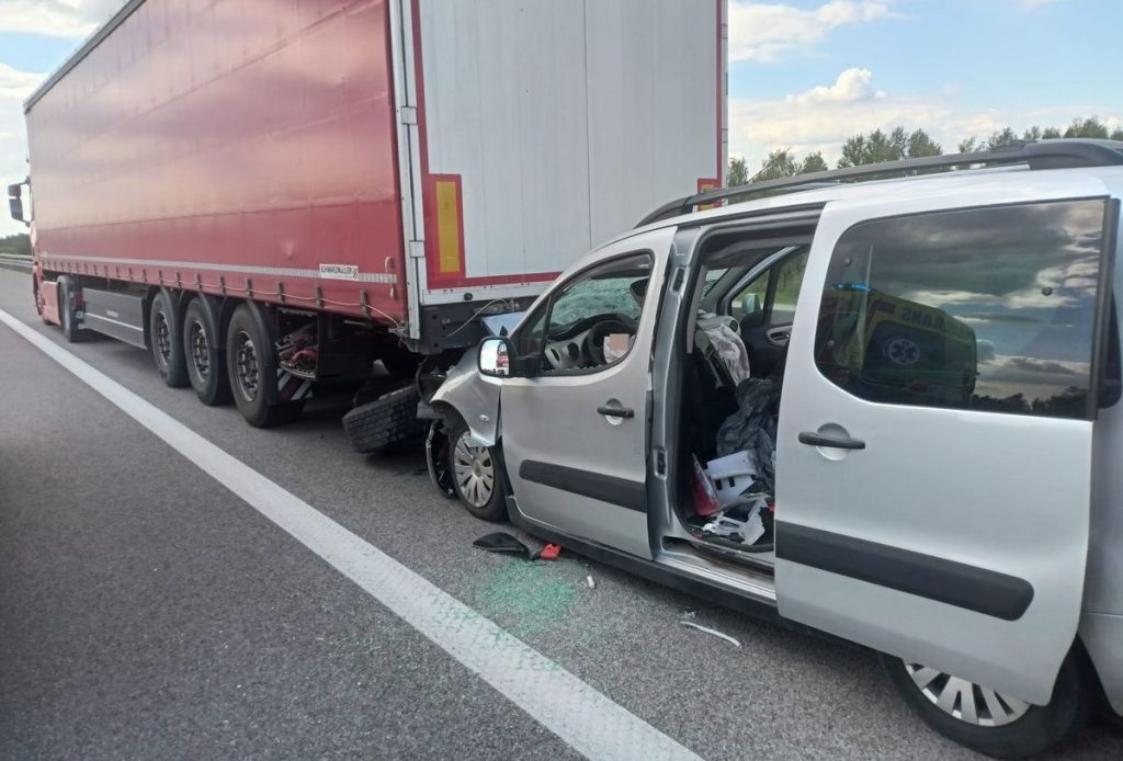 Śmiertelny wypadek na A4 w Bratkowicach