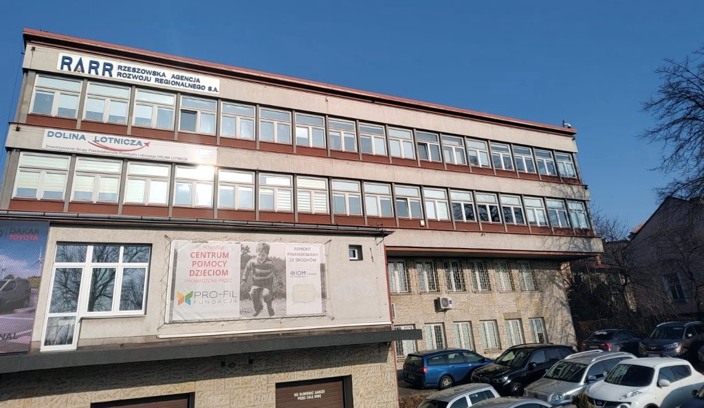 centrum pomocy dzieciom w siedzibie RARR