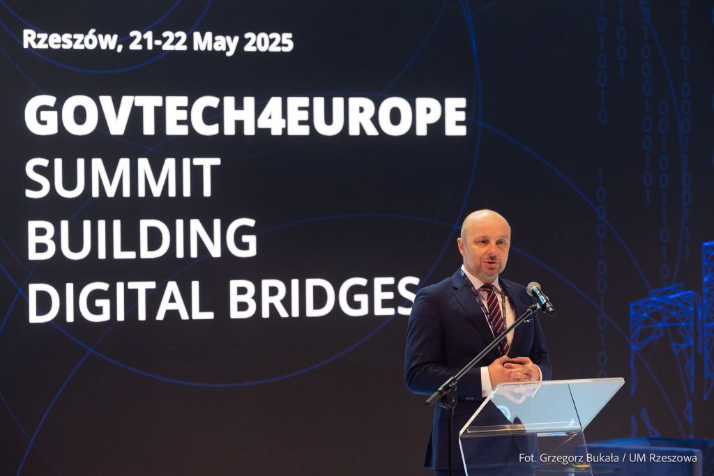 Konrad Fijołek na szczycie GovTech4Europe