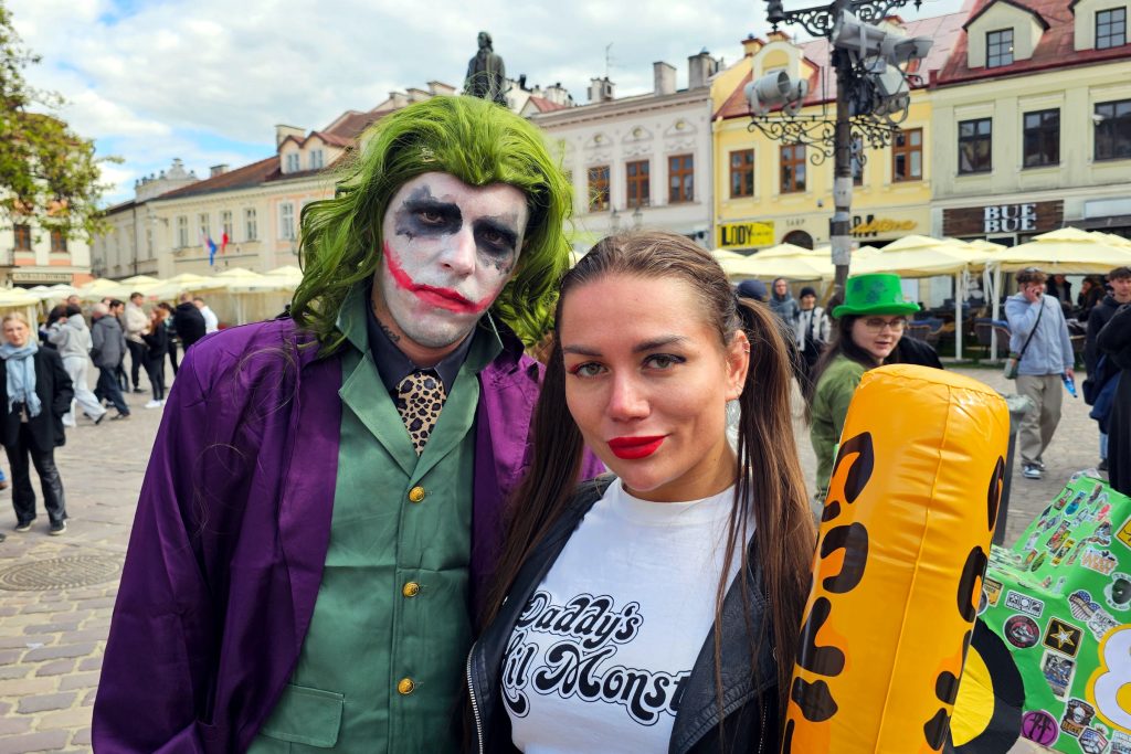 Juwenalia w Rzeszowie - korowód na rynku
