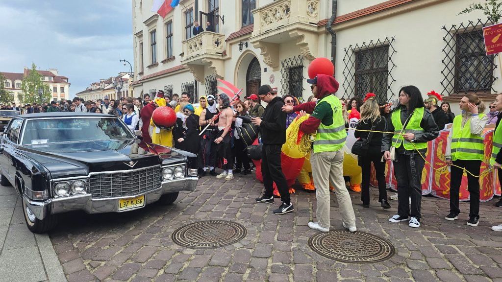 Barwny korowód rzeszowskich juwenaliów