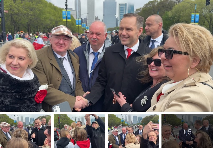 Podkarpaccy politycy PiS w Chicago spotkali się z nawrockim