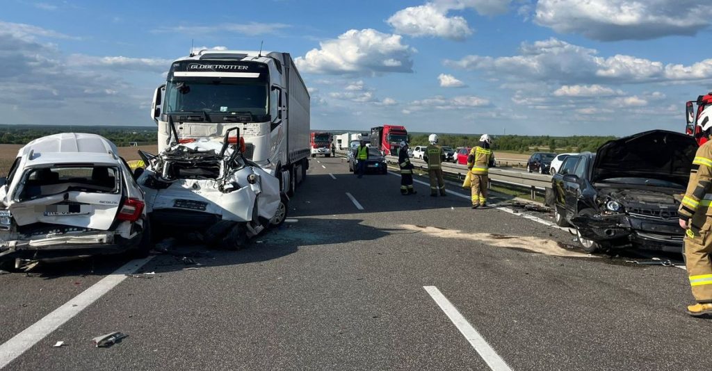 Zdjęcie z wypadku w Świlczy koło Rzeszowa