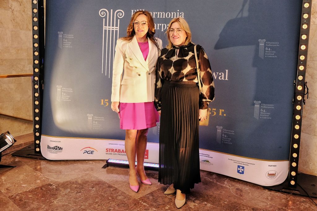 Anna Wożniak-Kunicka i Jolanta Kaźmierczak. | Fot. Wit Hadło