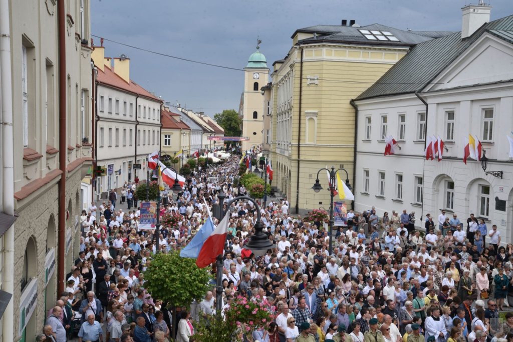 Boże Ciało, ulica 3 Maja w rzeszowie