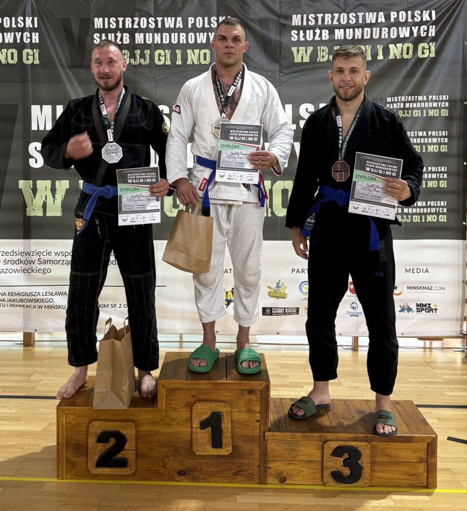Policjant z Rzeszowa na podium