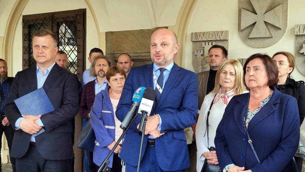 prezydent Rzeszowa Konrad Fijołek