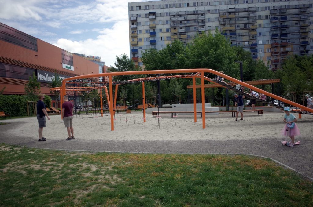 Minipark na Nowym Mieście