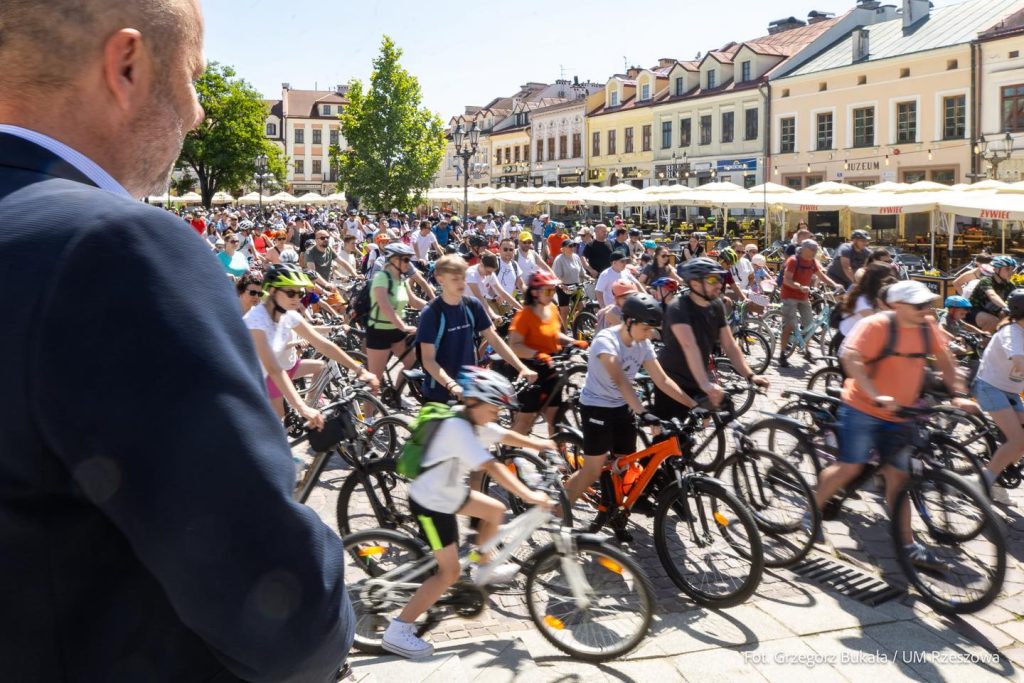 Masa Krytyczna na rzeszowskim rynku