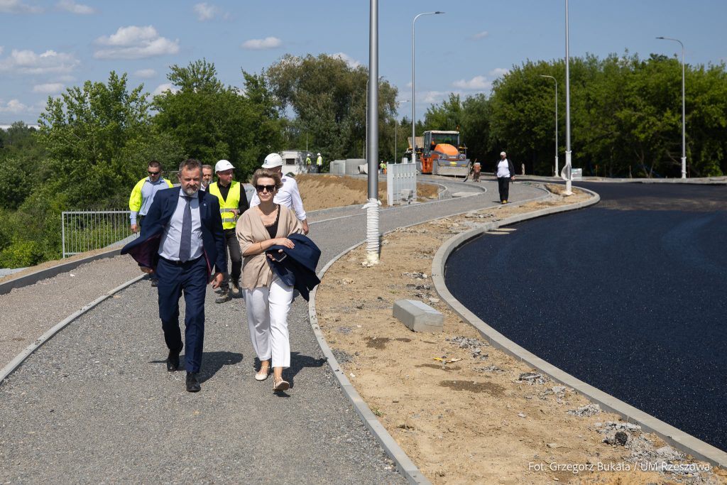 Wiceprezydent Grzegorz Wrona i szefowa Kancelarii Prezydenta Marzena Kłeczek-Krawiec
