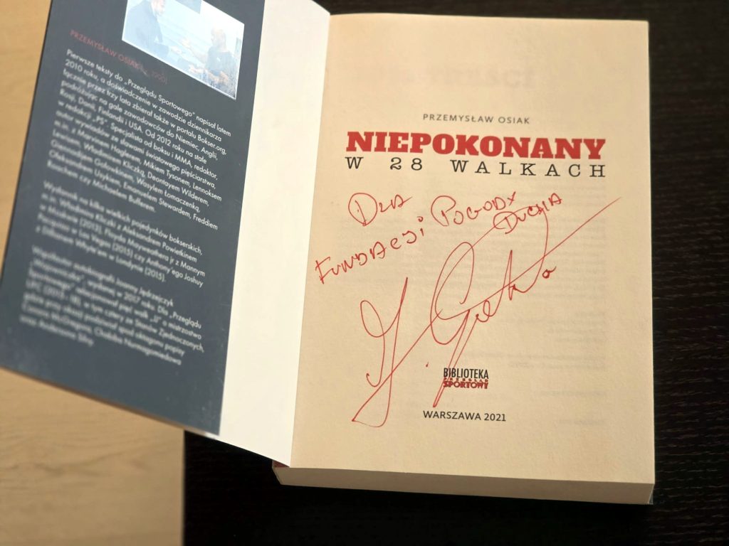 Autograf Andrzej Gołoty