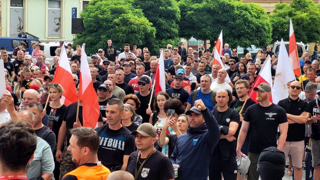 Manifestacja antyimigracyjna