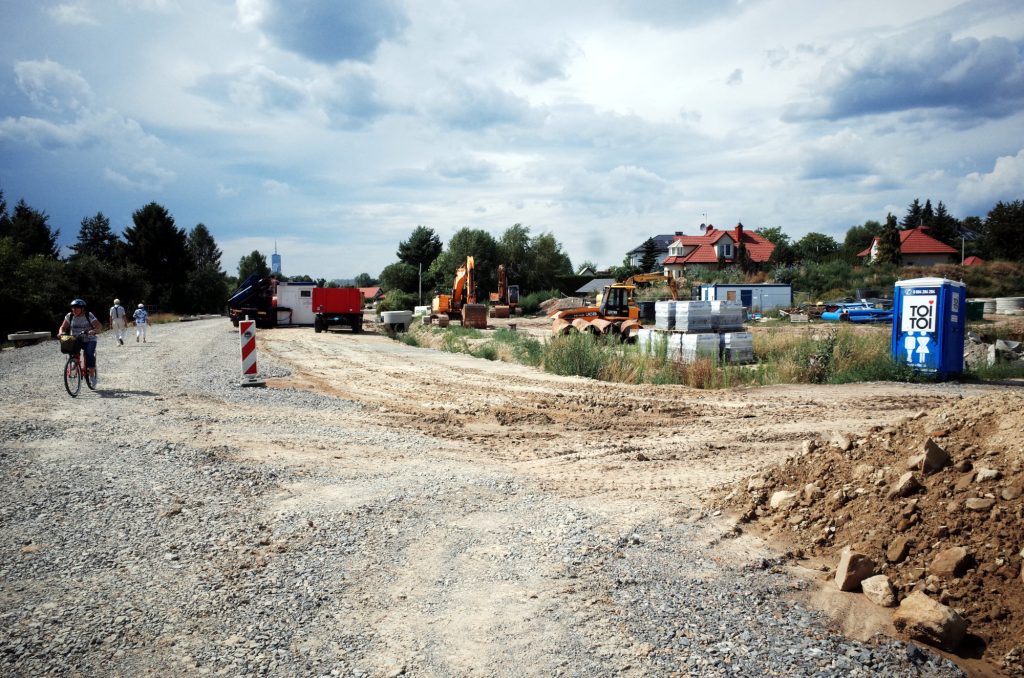 Budowa drogi w Rzeszowie