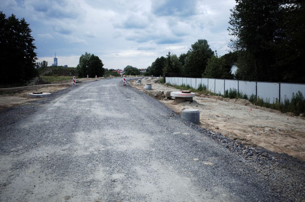 Budowa łącznika Zalesie Słocina