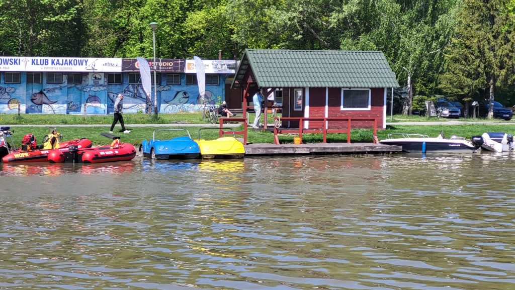 rowerki wodne i kajaki na Wisłoku