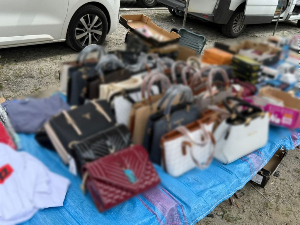 Podróbki na bazarze w Rzeszowie