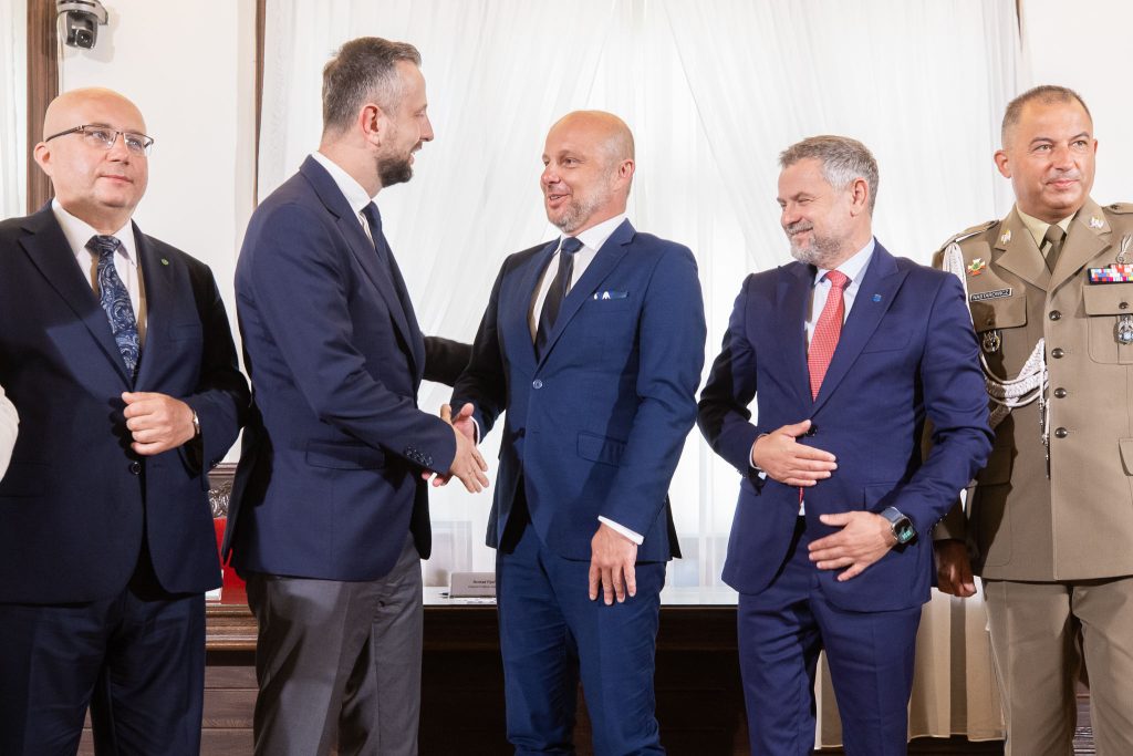 Władysław Kosiniak-Kamysz, Adam Dziedzic, Konrad Fijołek i Grzegorz Wrona