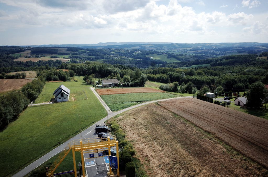 Widok z krzyża w Ropczycach