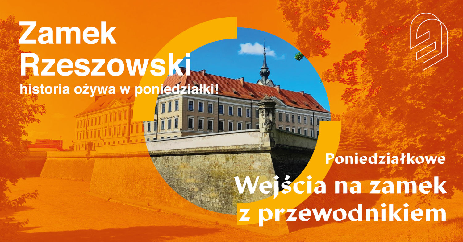 Plakat – zamek Zwiedzanie rzeszowskiego zamku