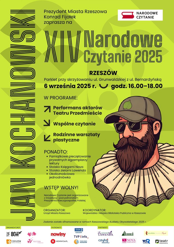 plakat z zapowiedzią imprezy