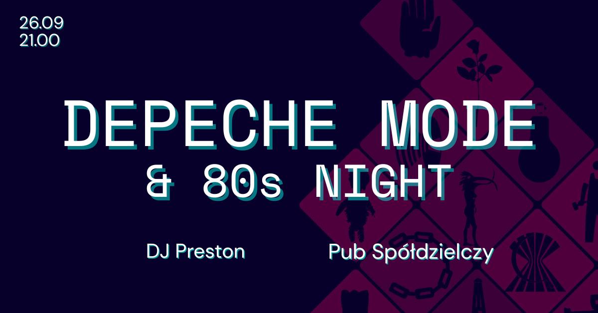 Depeche Mode & 80's Night