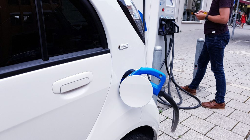 Jazda samochodem elektrycznym