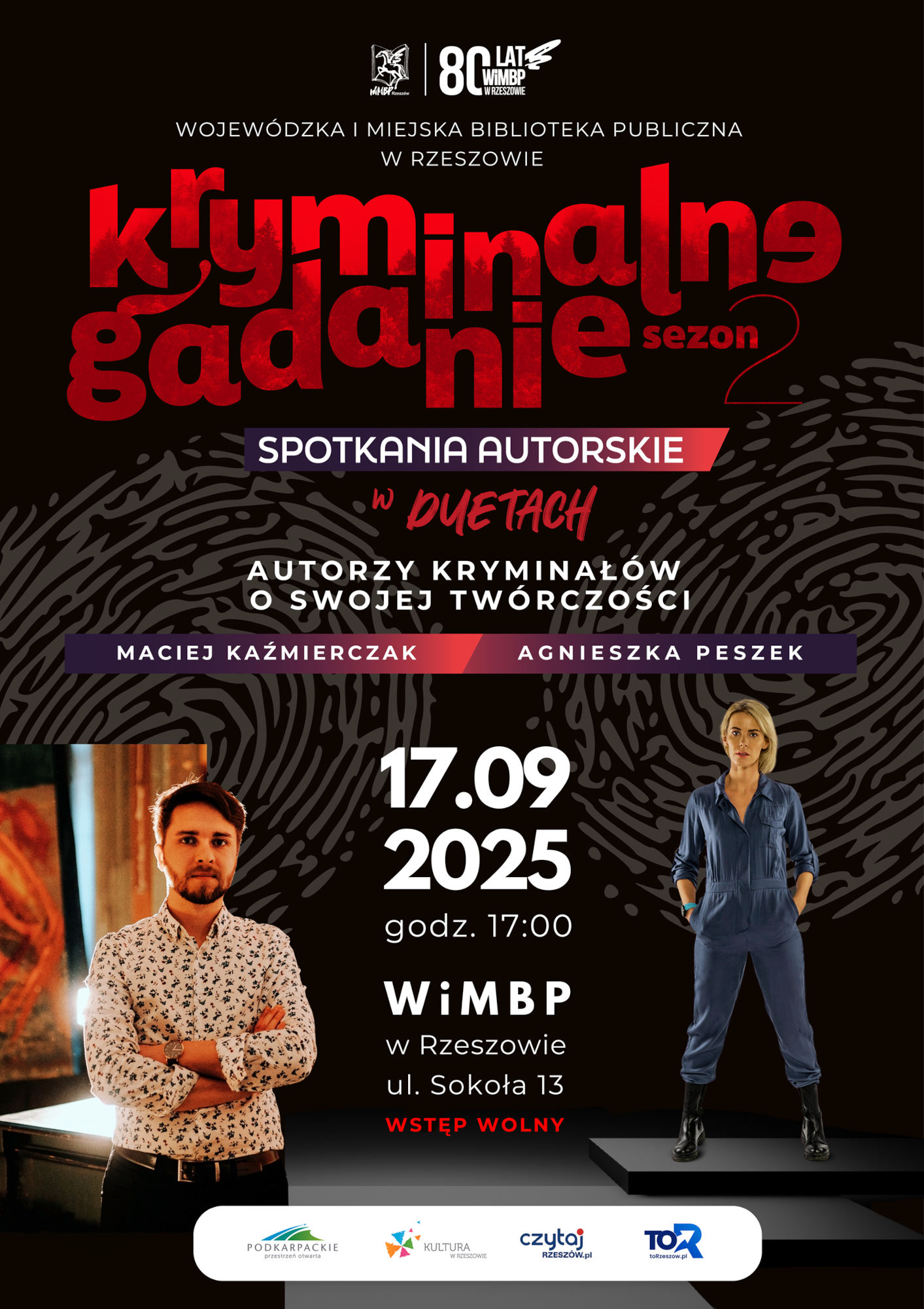 Kryminalne gadanie - plakat