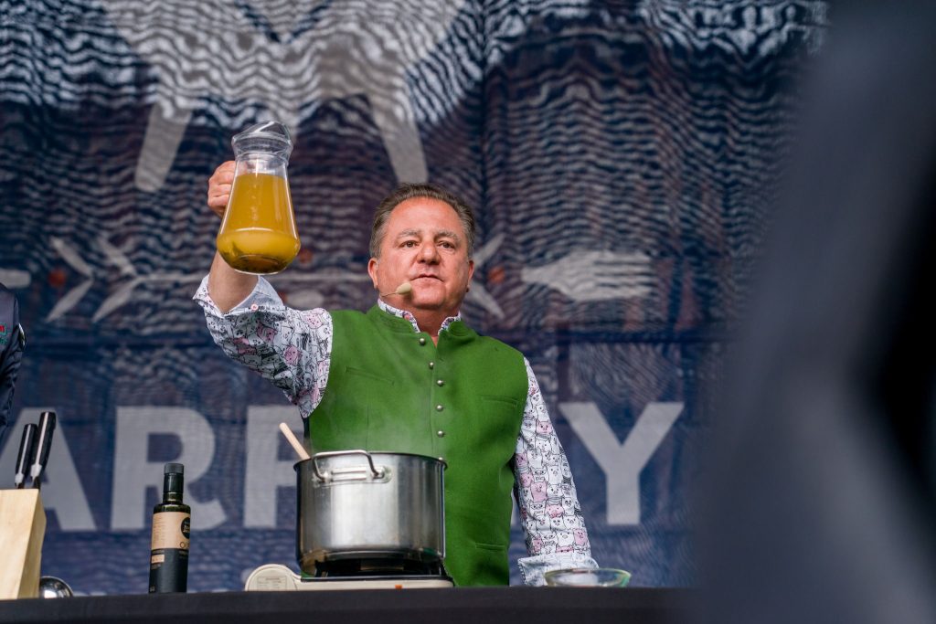 Robert Makłowicz na festiwalu Karpaty na Widelcu